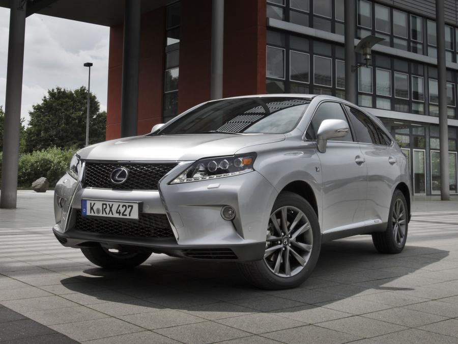  Lexus RX450h F-Sport 2012 года  (EU) (фото 1 из 11)